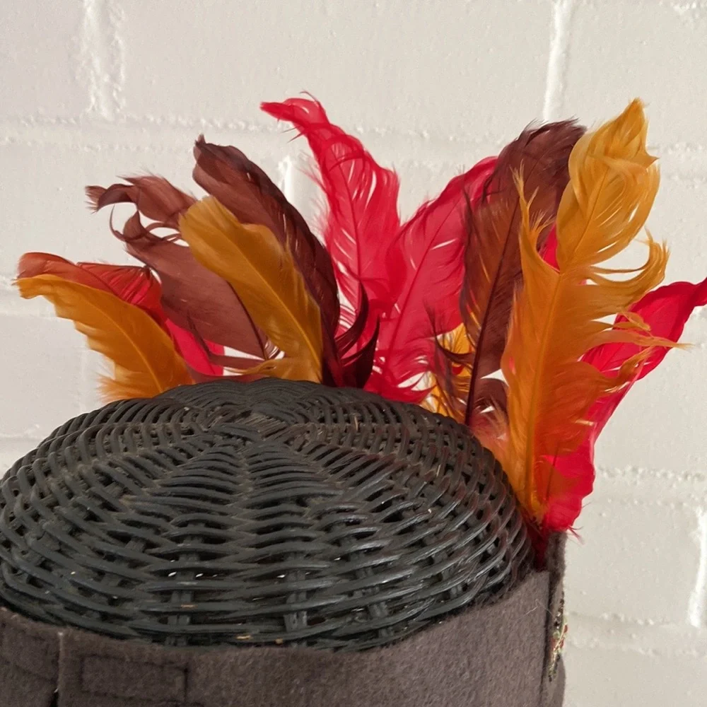 Feathered Native American Costume Headband